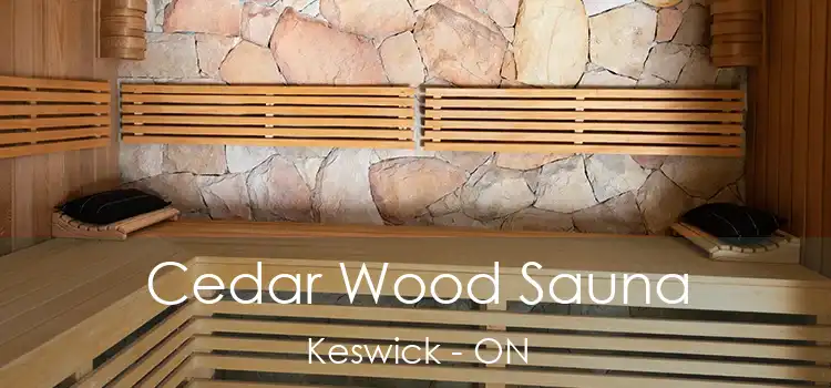  Cedar Wood Sauna Keswick - ON