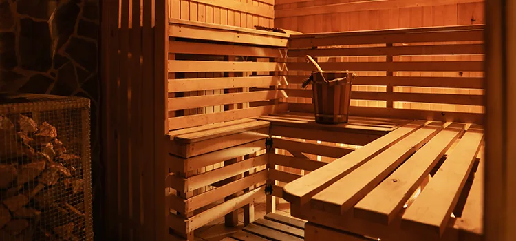 Cedar Wood Sauna Restoration and Refurbishment in Keswick, Ontario