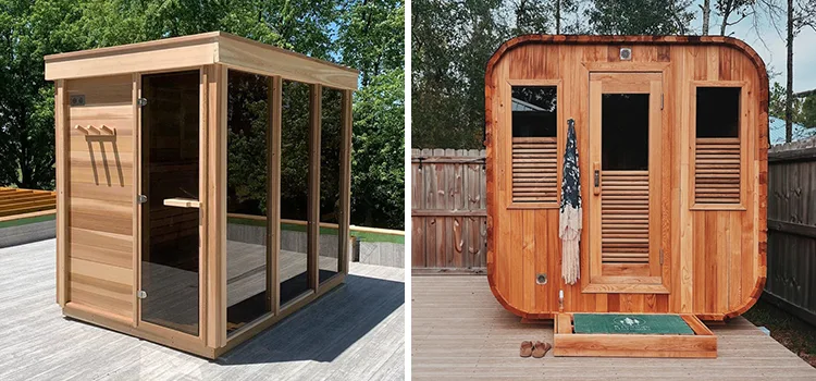 Wood-Fired Cube Sauna Repair in Keswick, ON