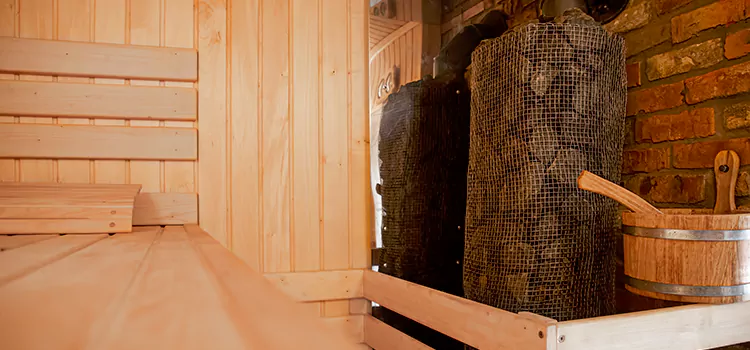 Hemlock Wood Sauna Renovation Services in Keswick, Ontario