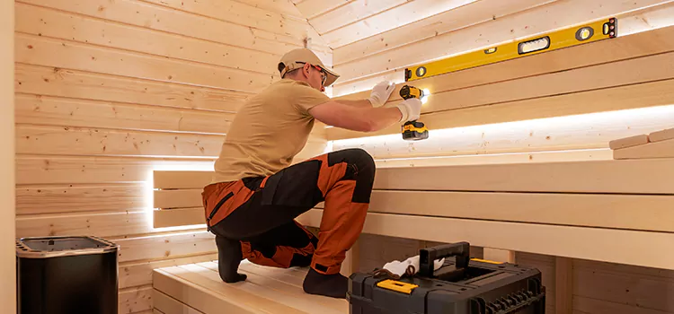 Residential Sauna Assembly And Installation in Keswick, Ontario