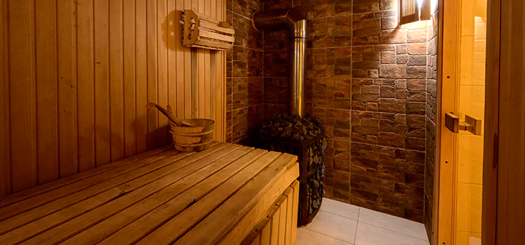Traditional Sauna Cabin Conversion in Keswick, Ontario