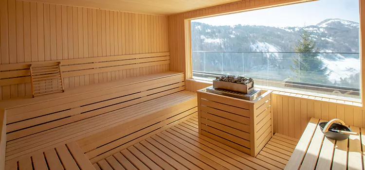 Sauna Custom Build Floor Installation Service in Keswick, Ontario