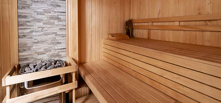 Custom Sauna Renovation in Keswick, Ontario