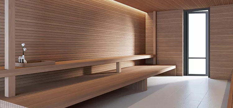 Spruce Wood Sauna Maintenance in Keswick, ON