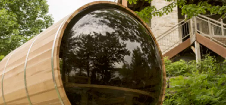 6 Person Panoramic View Sauna Maintenance and Installation in Keswick, ON