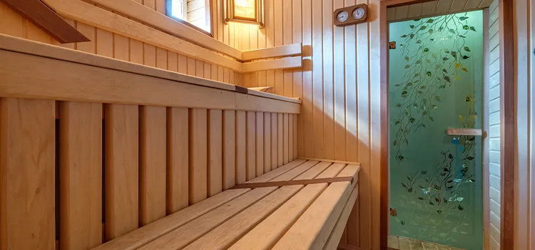 Sauna Door Handle Screw Replacement in Keswick, Ontario