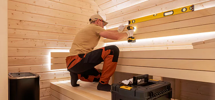 Outdoor Sauna Installation Service in Keswick, ON