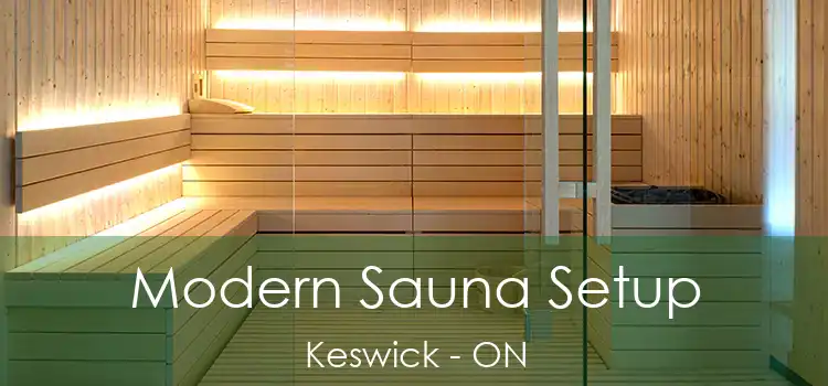 Modern Sauna Setup Keswick - ON