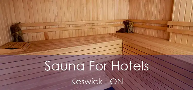 Sauna For Hotels Keswick - ON