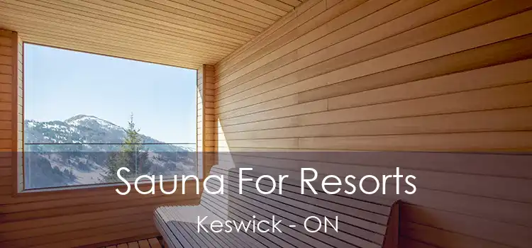  Sauna For Resorts Keswick - ON